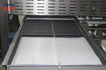 Mesa de clasificación de huevos